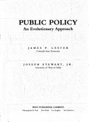 Book cover for Public Policy