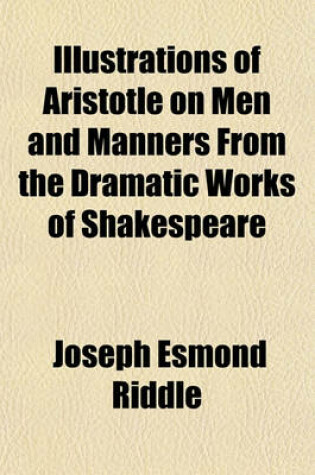 Cover of Aristotle on Men and Manners from the Dramatic Works of Shakespeare