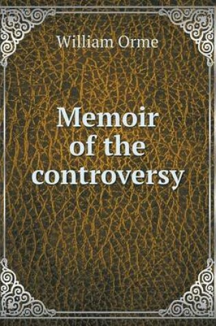 Cover of Memoir of the controversy