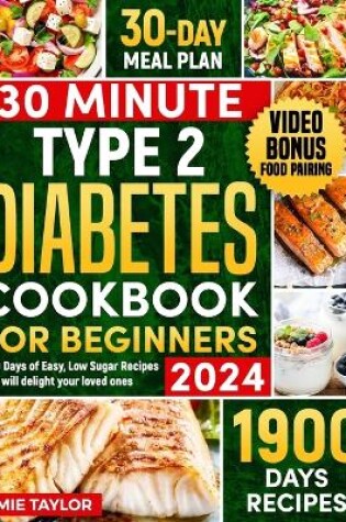 Cover of 30-Minute Type 2 Diabetes Cookbook for Beginners