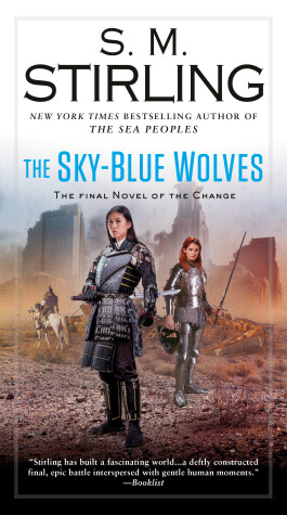 Book cover for The Sky-Blue Wolves