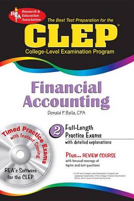 Book cover for CLEP Financial Accounting W/ CD-ROM
