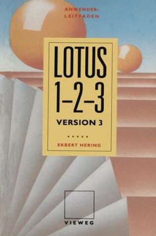 Cover of Anwender Leitfaden Lotus 1-2-3