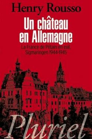 Cover of Un Chateau En Allemagne