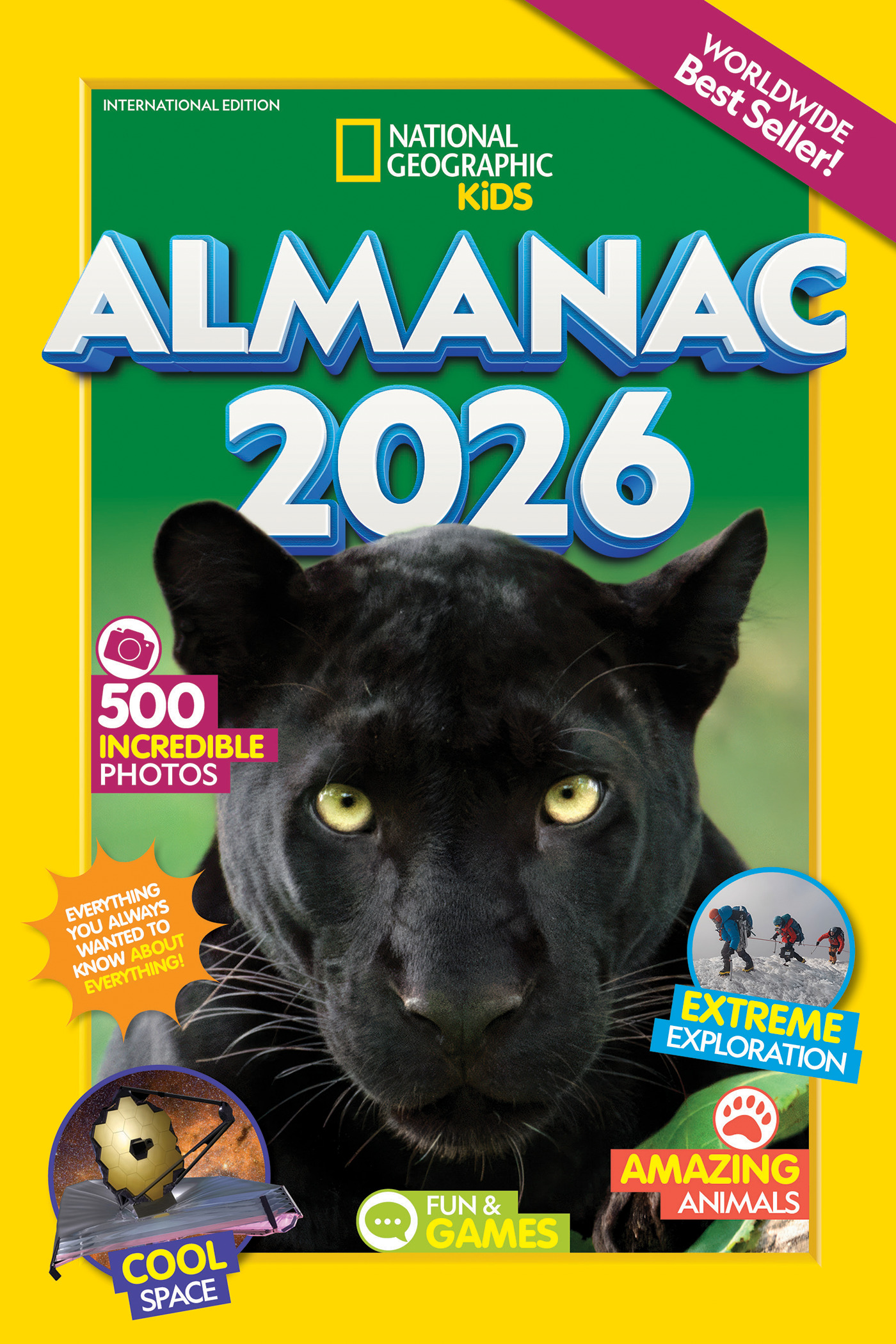 Cover of National Geographic Kids Almanac 2026 (International Edition)