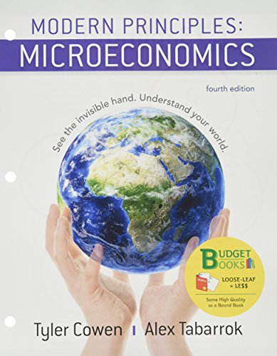 Book cover for Loose-Leaf Version for Modern Principles of Microeconomics 4e & Launchpad for Modern Principles of Microeconomics (Six-Month Access)