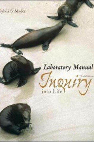 Cover of Laboratory Manual to Accompany "Inquiry Into Life"