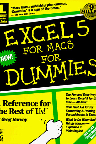 Cover of Excel 5 for the Mac For Dummies
