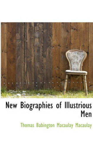 Cover of New Biographies of Illustrious Men