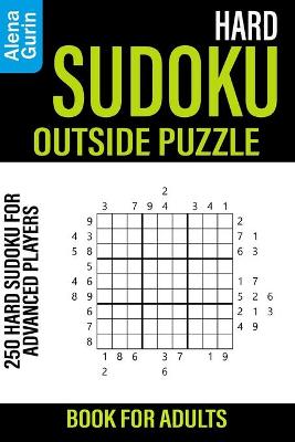 Book cover for Hard Sudoku Outside Puzzle Book for Adults