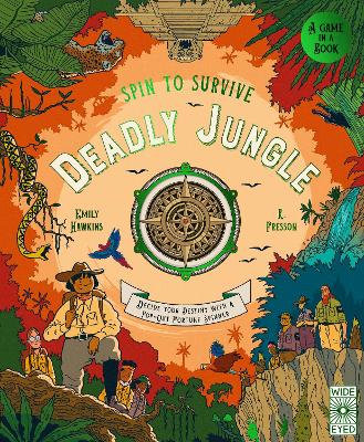 Book cover for Spin to Survive: Deadly Jungle