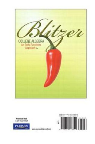 Cover of College Algebra
