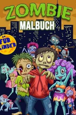 Cover of Zombie Malbuch für Kinder