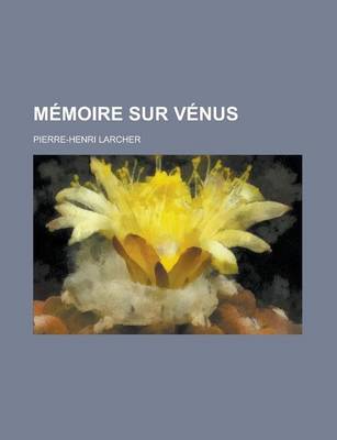 Book cover for Memoire Sur Venus