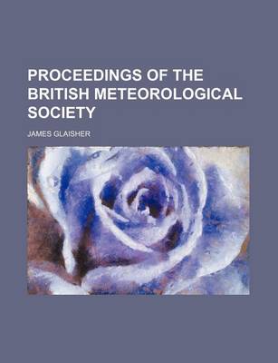 Book cover for Proceedings of the British Meteorological Society