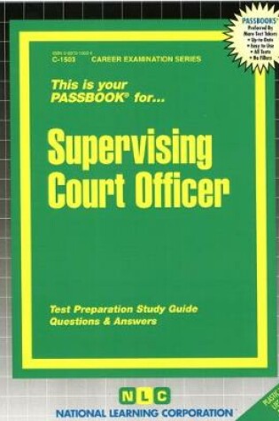 Cover of Supervising Court Officer