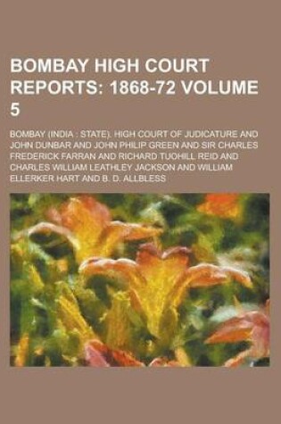 Cover of Bombay High Court Reports Volume 5