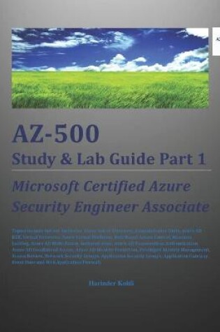 Cover of AZ-500 Study & Lab Guide Part 1