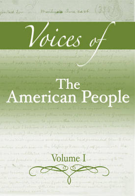 Book cover for Voices of The American People, Volume 1