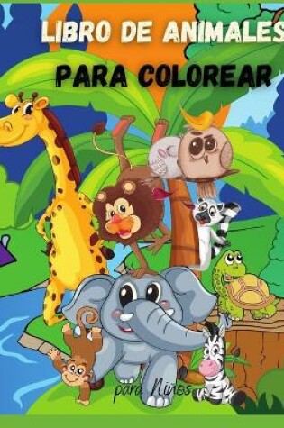 Cover of Libro de Animales para Colorear para Niños