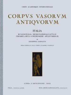 Book cover for Corpus Vasorum Antiquorum. Italia, 83. Fasc. IV. Ruvo Di Puglia