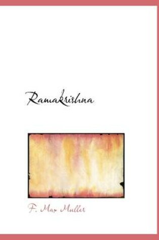 Cover of Ramakrishna