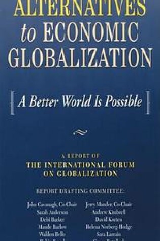 Cover of Alternatives to Economic Globalization