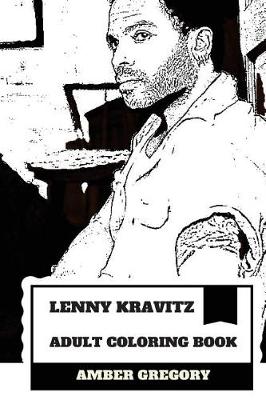 Book cover for Lenny Kravitz Adult Coloring Book