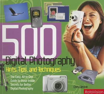 Book cover for 500 Digital Photography Hints, Tips and Techniques