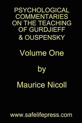 Book cover for Psychological Commentaries on the Teaching of Gurdjieff & Ouspensky Volume One