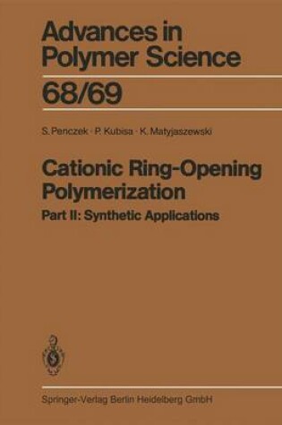 Cover of Cationic Ring-Opening Polymerization