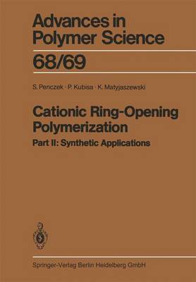 Book cover for Cationic Ring-Opening Polymerization