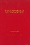 Book cover for Prosopography of Byzantine Aphrodito