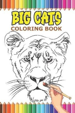 Cover of BIG CATS coloring book