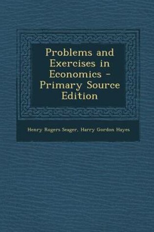 Cover of Problems and Exercises in Economics