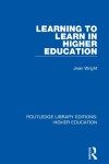 Book cover for Learning to Learn in Higher Education