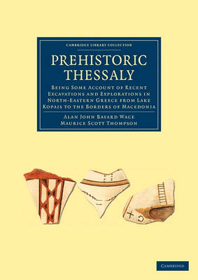 Book cover for Prehistoric Thessaly