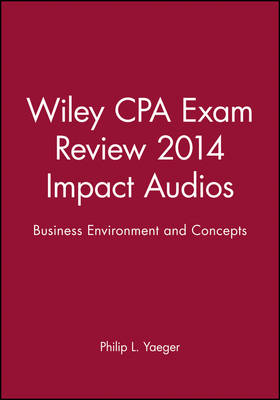 Cover of Wiley CPA Exam Review 2014 Impact Audios