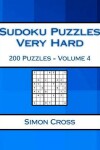 Book cover for Sudoku Puzzles Very Hard Volume 4