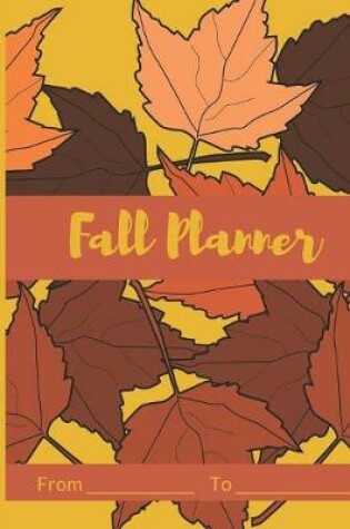 Cover of FALL Planner