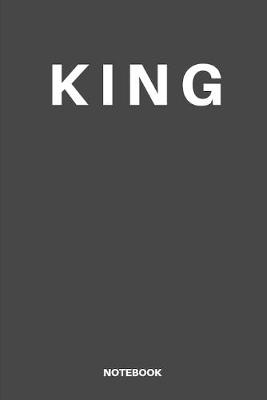 Book cover for King notebook