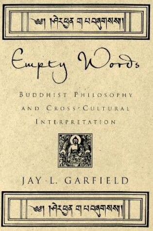 Cover of Empty Words