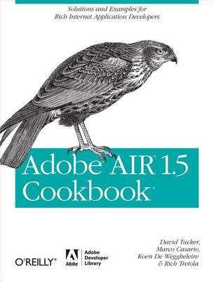 Book cover for Adobe Air 1.5 Cookbook