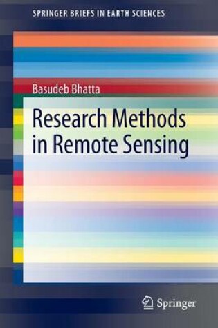 Cover of Research Methods in Remote Sensing