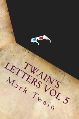 Book cover for Twain's Letters Vol 5