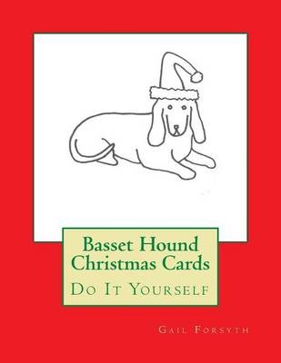 Book cover for Basset Hound Christmas Cards