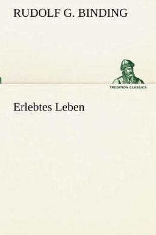 Cover of Erlebtes Leben