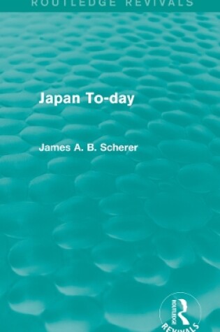 Cover of Japan To-day