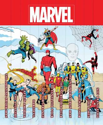 Book cover for Marvel Famous Firsts: 75th Anniversary Masterworks Slipcase Set