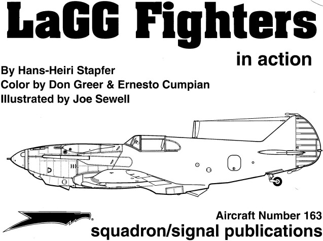 Cover of LaGG Fighters in Action